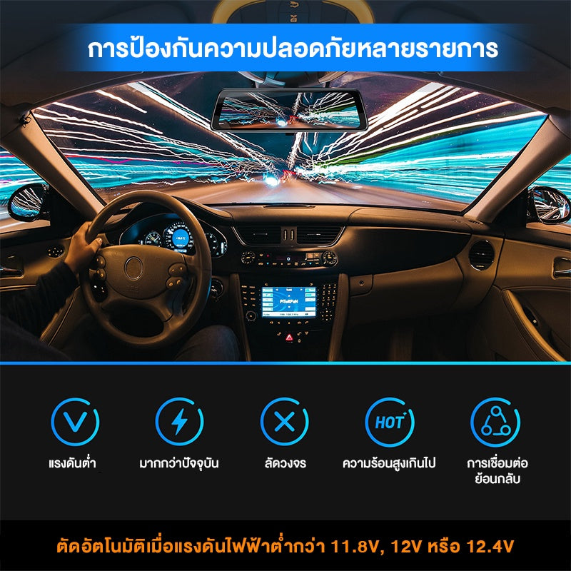 DDPAI IPS Intelligent Hardwire Kit สายต่อตรงเพื่อบันทึกตอนจอด รองรับรุ่น MINI 2X/Z60/Z60 Pro/Z50 Pro/MINI Pro 2K/N3/N5