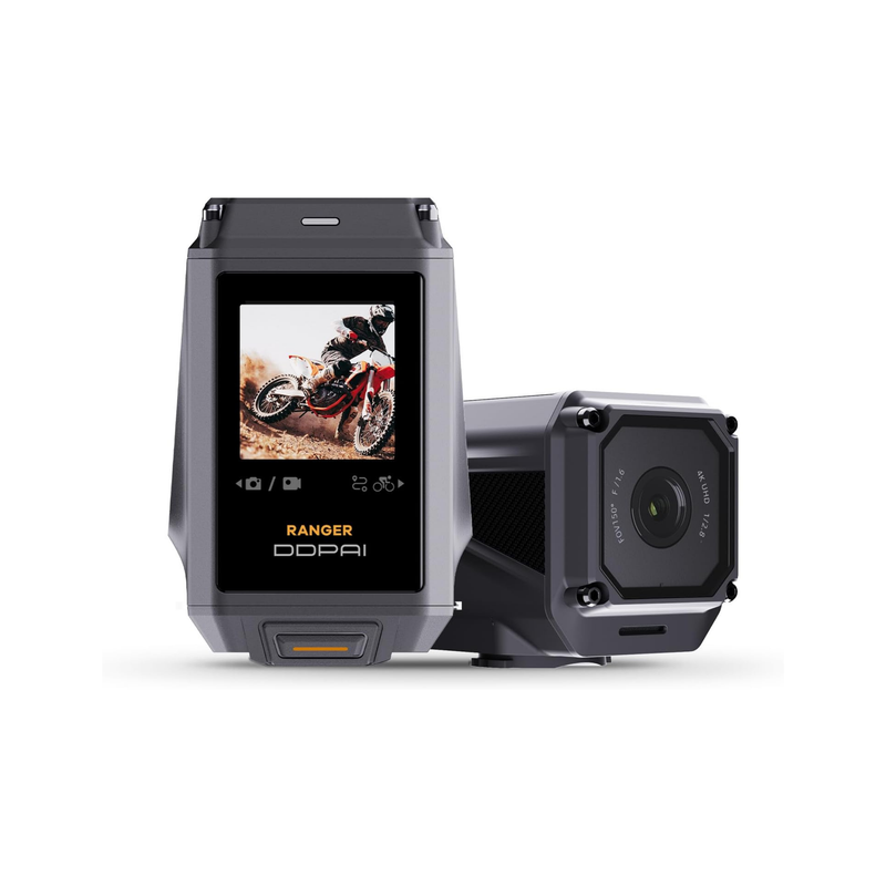 DDPAI RANGER Riding Camera กล้องขี่ 4K HD กล้องแอคชั่น กล้องติดรถยนต์ กันน้ํา สําหรับรถจักรยานยนต์และจักรยาน